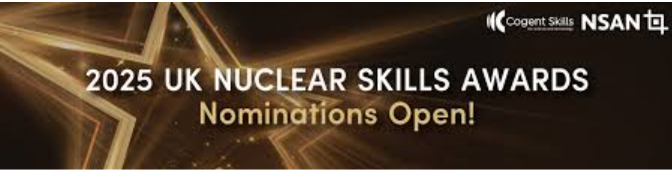 Nominations open for UK Nuclear Skills Awards 2025 – National Skills Academy Nuclear